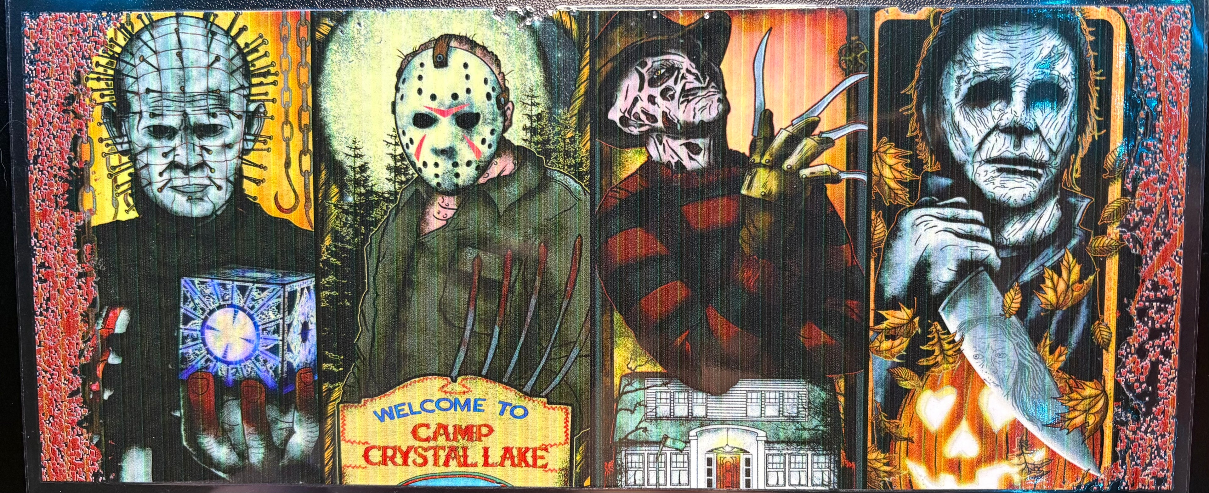 Pinhead Jason Freddy Michael Myers Cup Decal – Design #163
