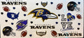 Baltimore Ravens Cup Decal – Design #107