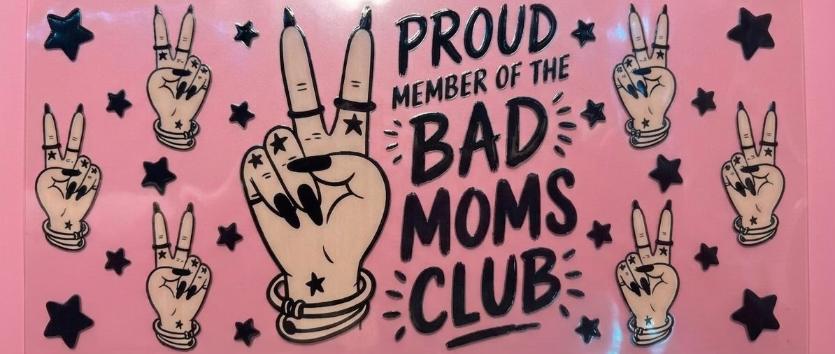 Mom, Grandma & Family Cup Decal – Design #72