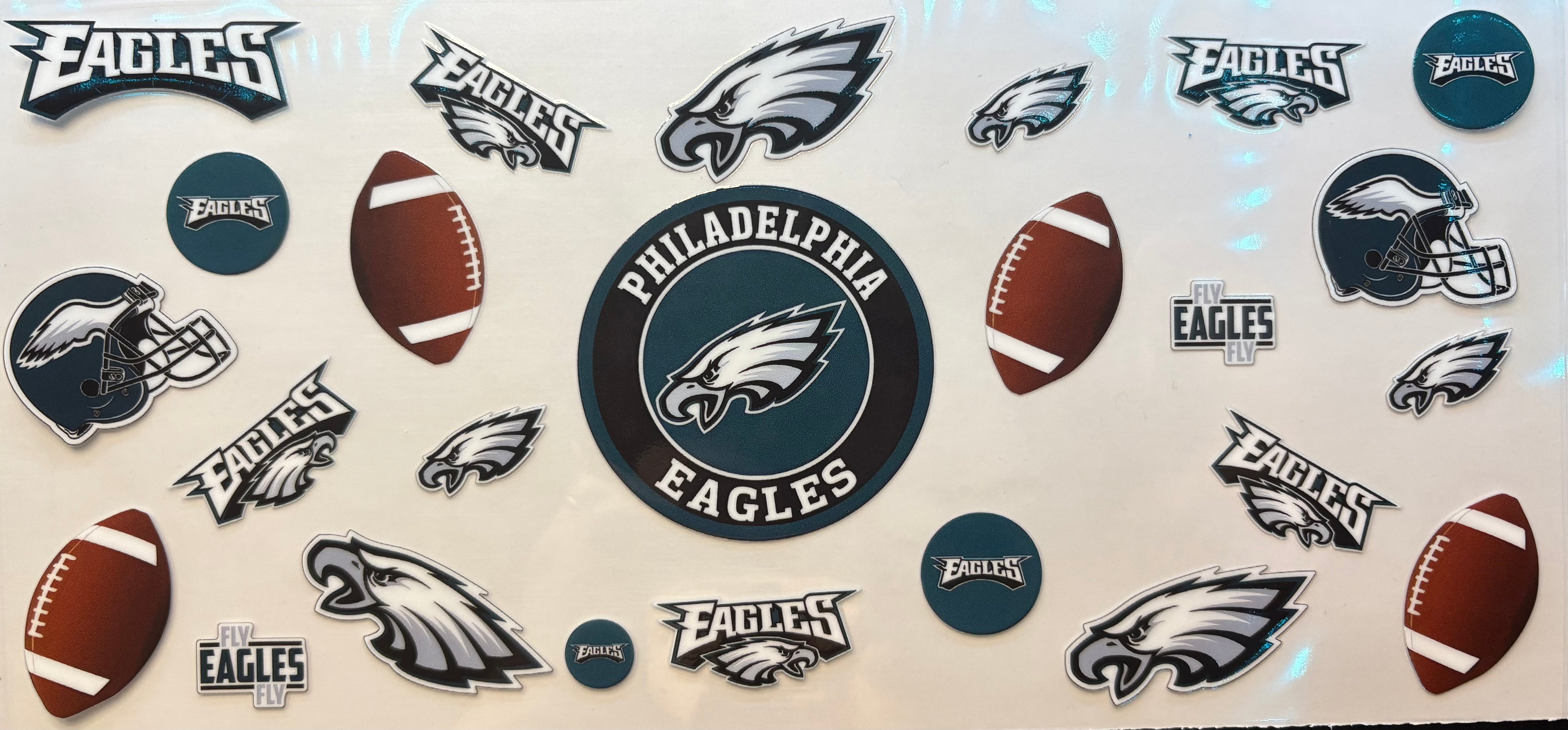 Philadelphia Eagles Cup Decal – Design #121