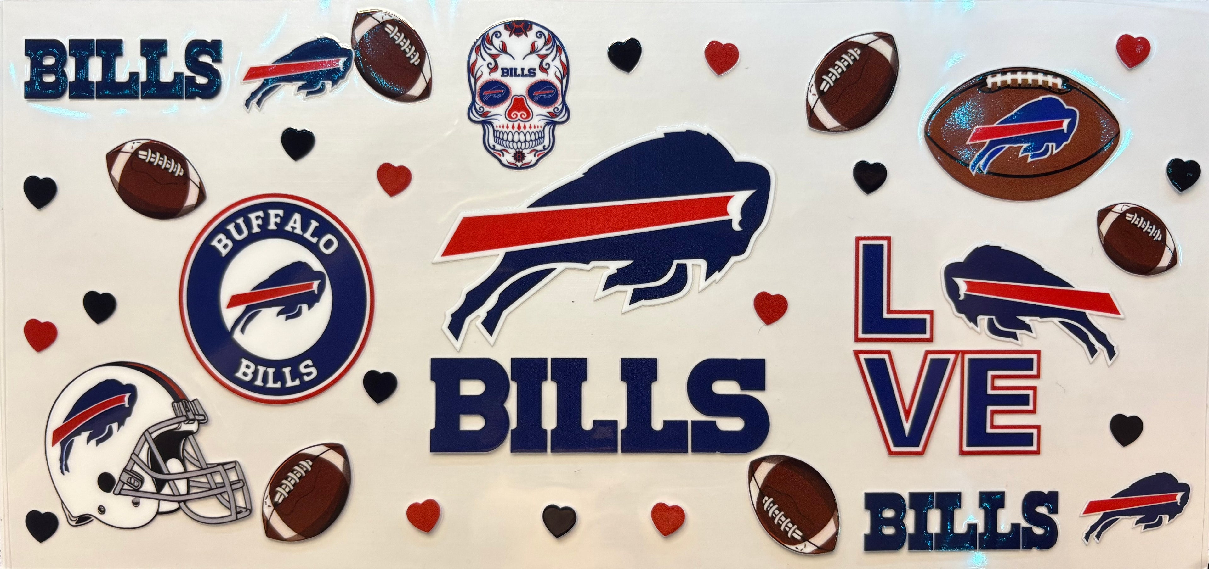 Buffalo Bills Cup Decal – Design #103