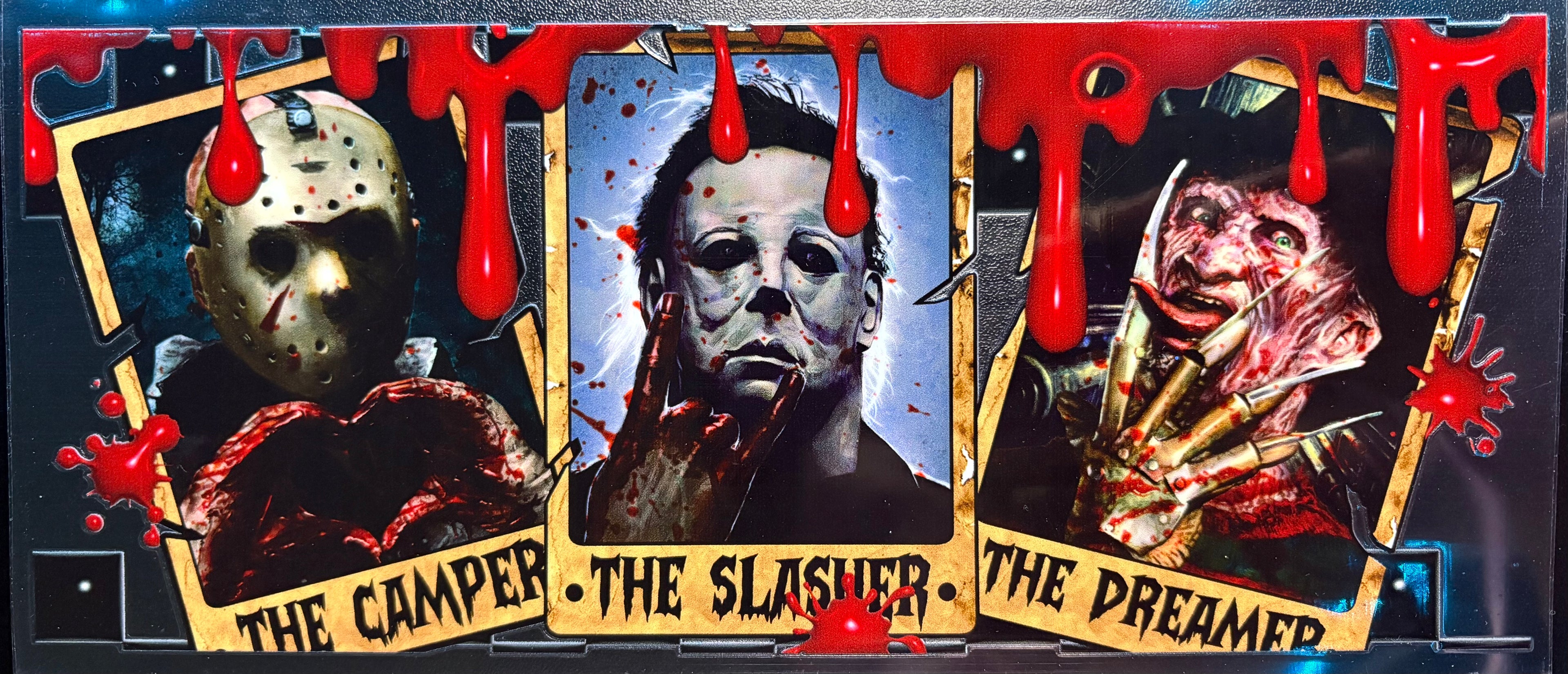The Camper, The Slasher, The Dreamer Cup Decal – Design #160