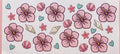 Pink Hibiscus & Beach Vibes Cup Decal – Design #29