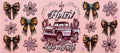 "Heart Like a Truck" Western Floral Cup Decal – Design #32