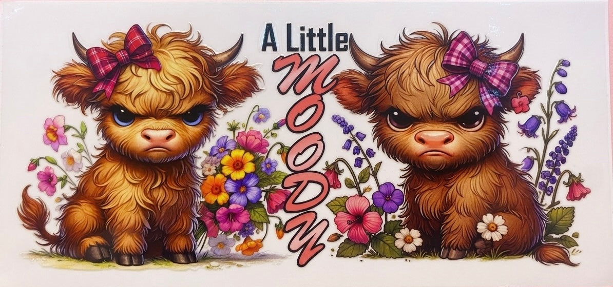 Western/Cow Cup Decal – Design #6
