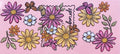 Spring Smiley Daisies & Butterflies Cup Decal – Design #27