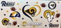 Los Angeles Rams Cup Decal – Design #132