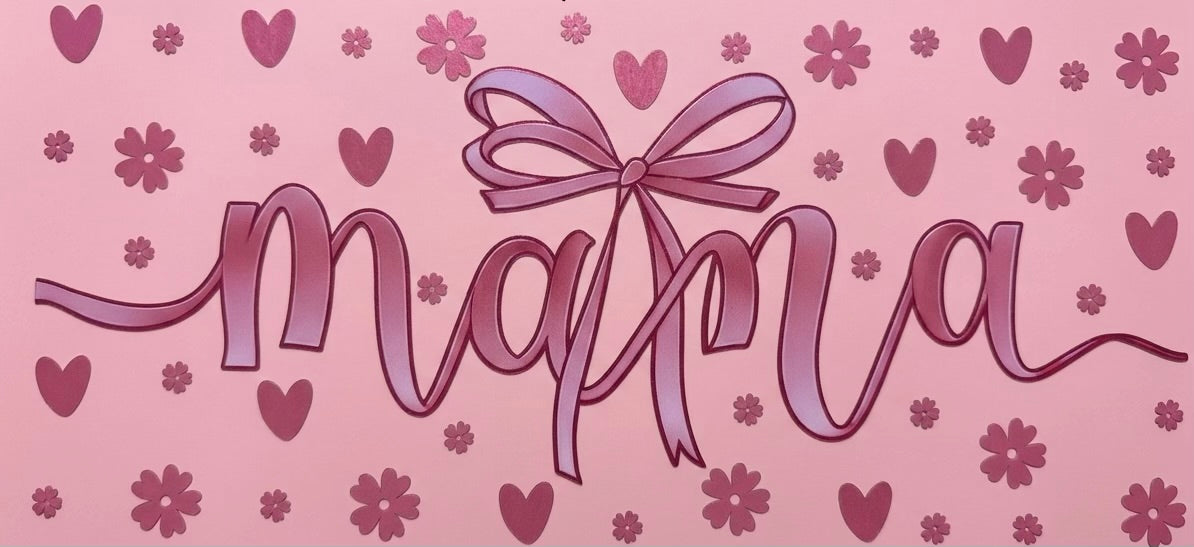 Mom, Grandma & Family Cup Decal – Design #73