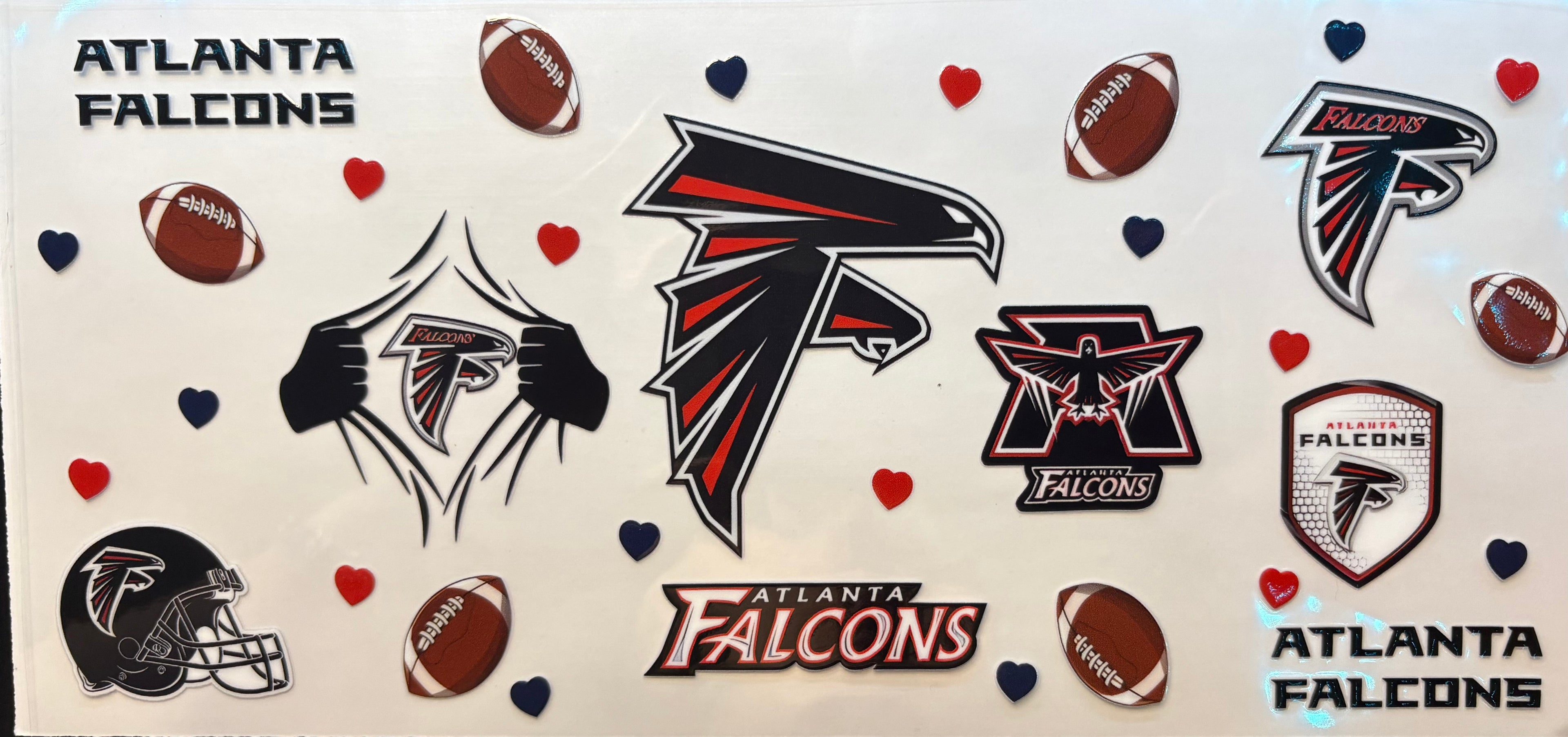 Atlanta Falcons Cup Decal – Design #127