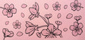 Flowers & Mushrooms Cup Decal – Design #21