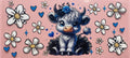 Western/Cow Cup Decal – Design #11