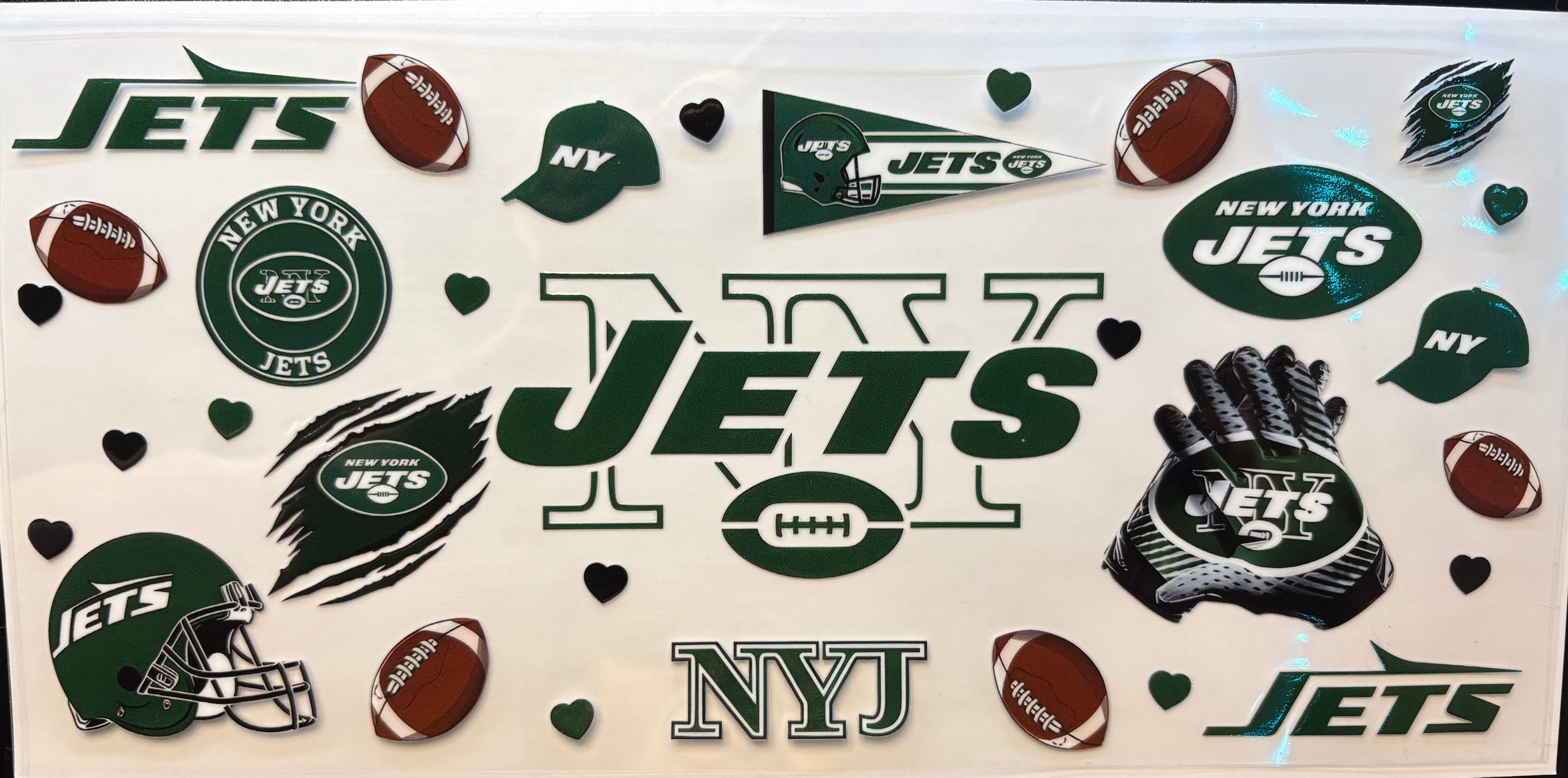 New York Jets Cup Decal – Design #106