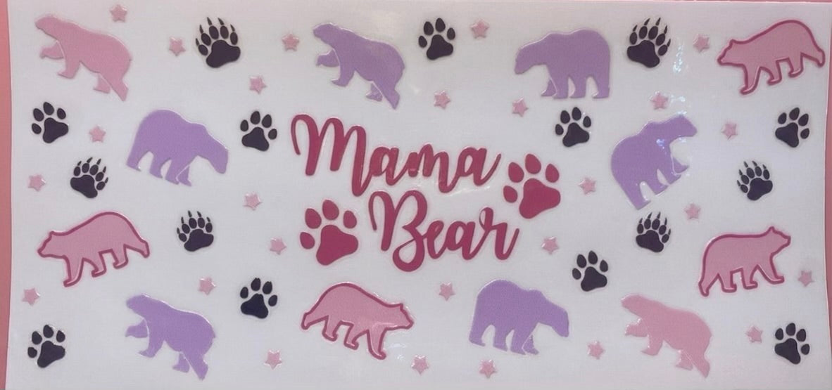 Mom, Grandma & Family Cup Decal – Design #81