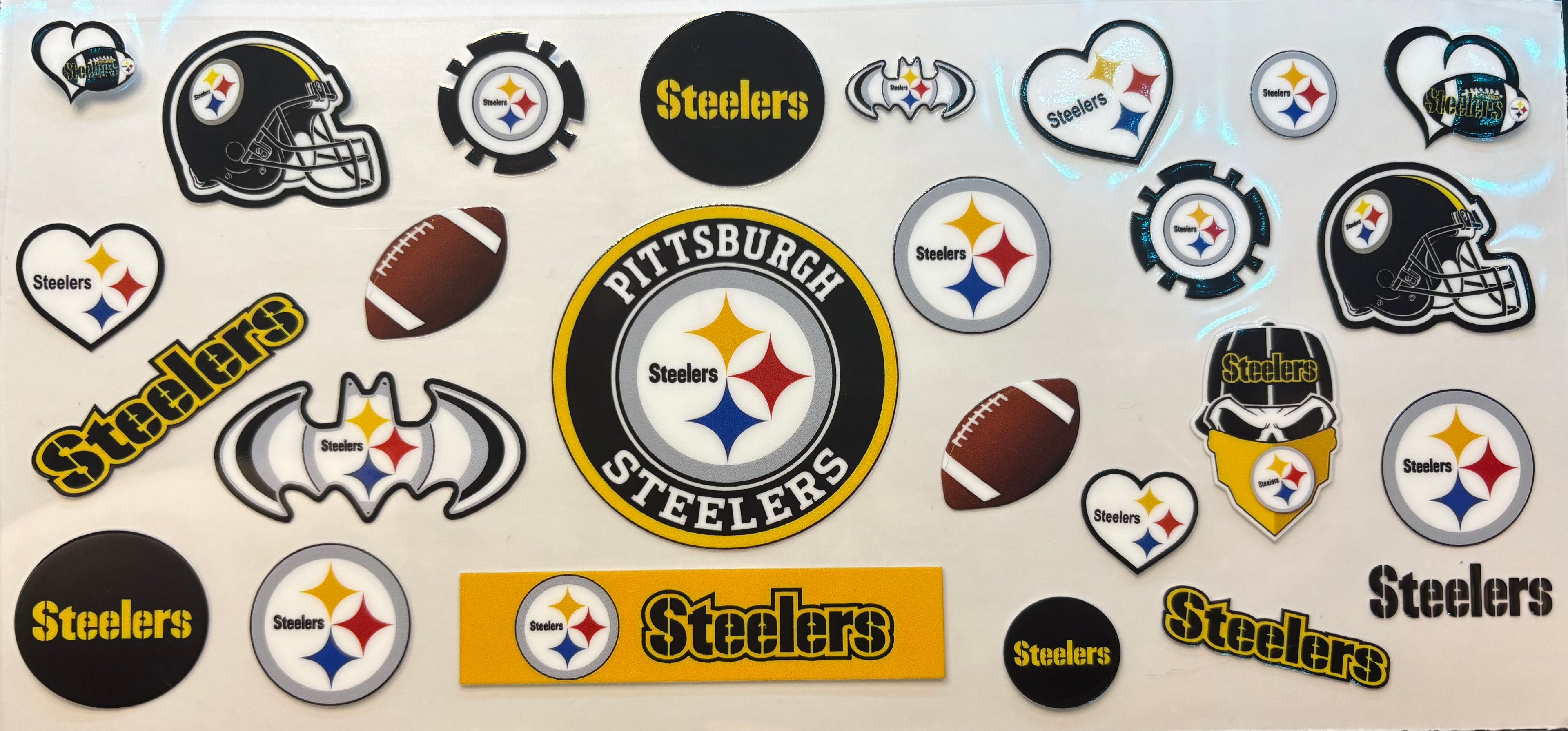Pittsburgh Steelers Cup Decal – Design #110