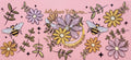 "Hate Doesn't Stop Me" Bees & Wildflowers Cup Decal – Design #25