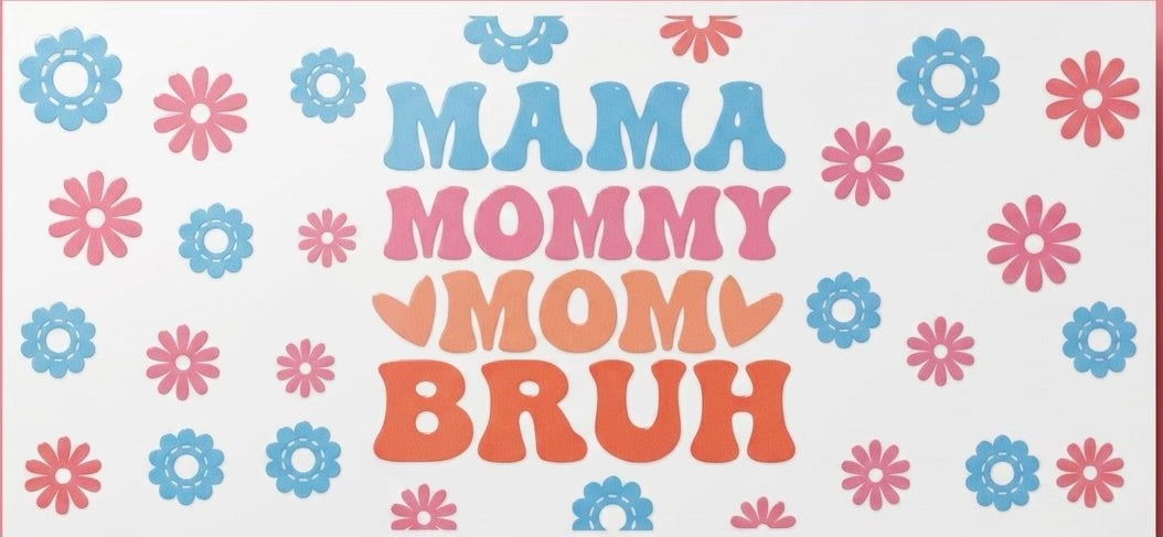 Mom, Grandma & Family Cup Decal – Design #79