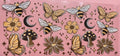 Golden Bees & Black Mushrooms Mystical Cup Decal – Design #33