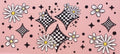 Flowers & Mushrooms Cup Decal – Design #17