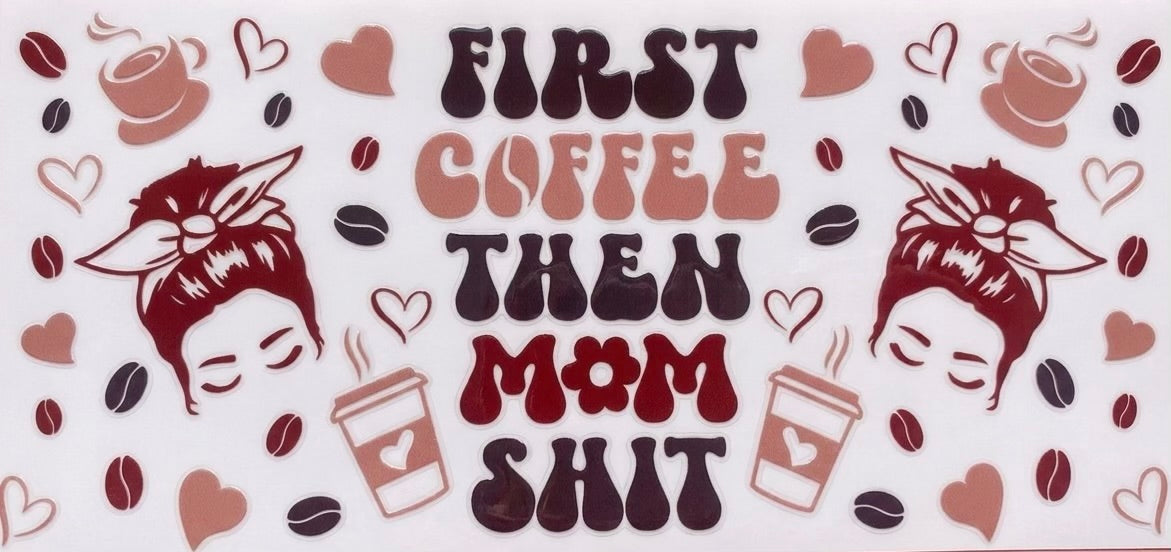 Mom, Grandma & Family Cup Decal – Design #82