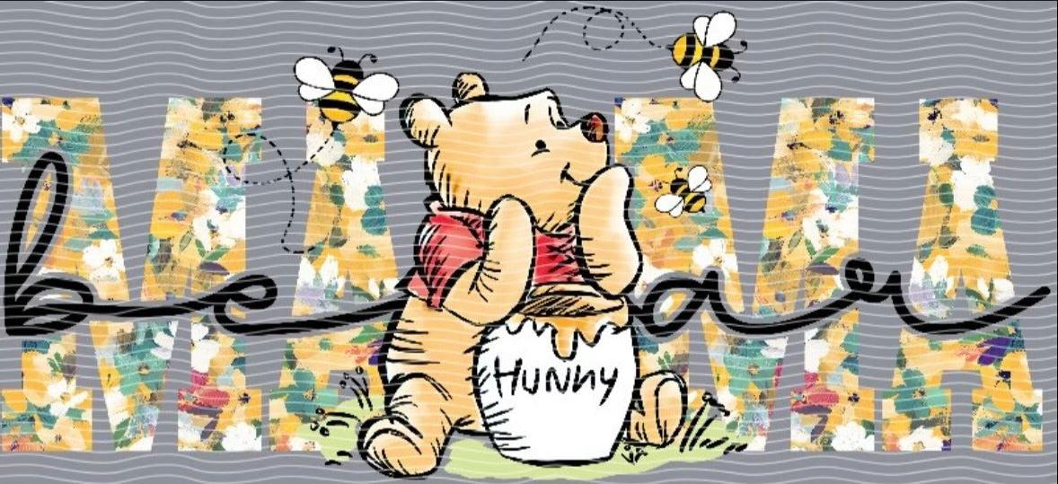 Mama Bear Floral Honey Cup Decal – Design #88