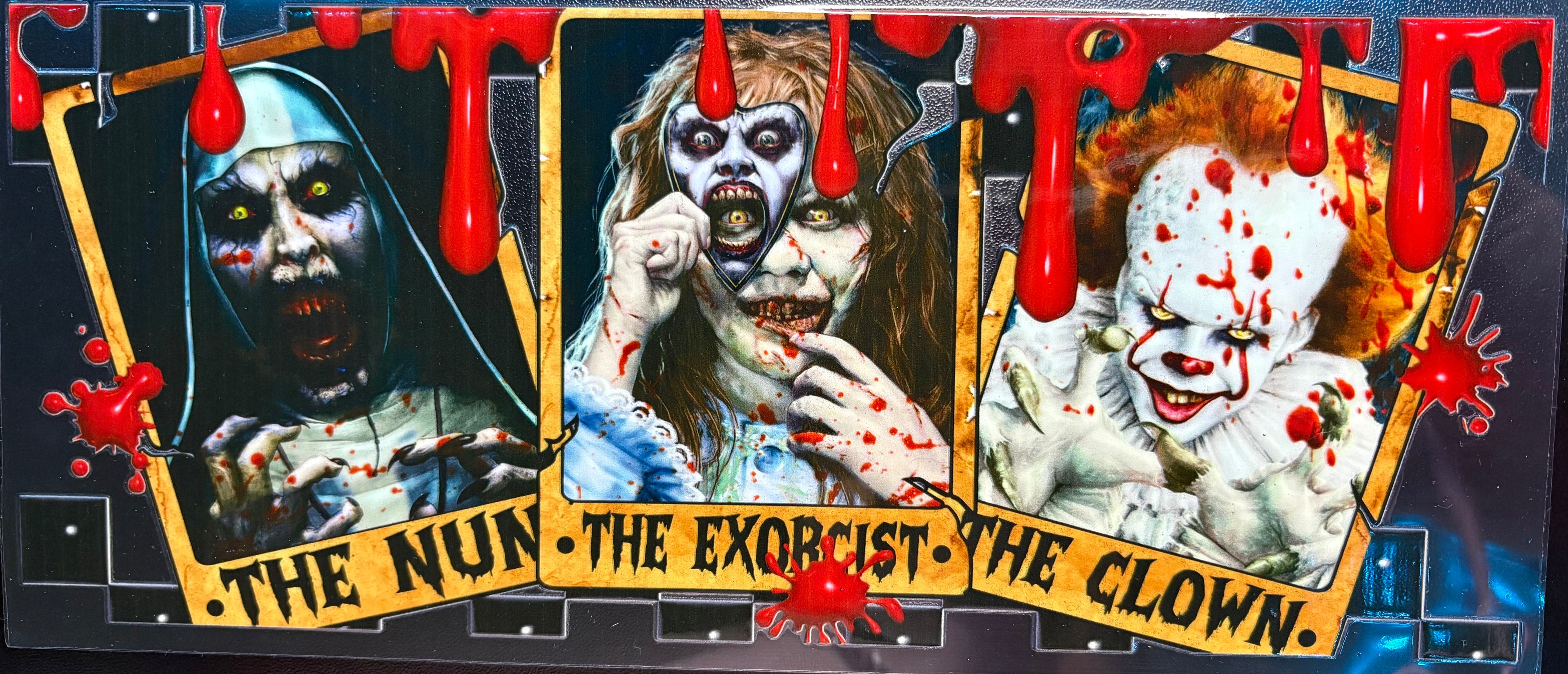 The Nun, The Exorcist, Pennywise Cup Decal – Design #158