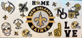 New Orleans Saints Cup Decal – Design #129