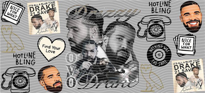 Drake Drizzy Cup Decal – Design #134A