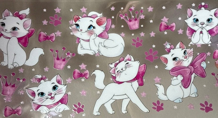 Marie The Aristocats Cup Decal – Design #204A