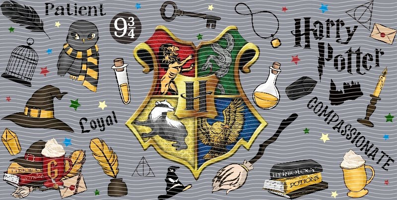Harry Potter Hogwarts Cup Decal – Design #167C