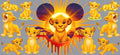Simba Lion King Sunset Paint Drip Cup Decal – Design #227