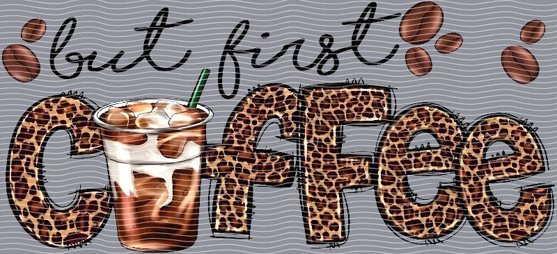 But First Coffee Cup Decal – Design #152
