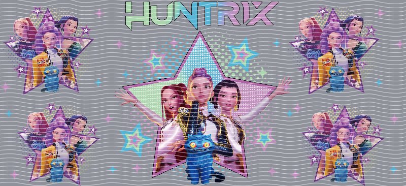 K-Pop Demon Hunters Huntrix Cup Decal – Design #252
