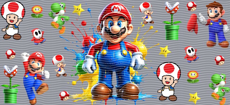 Super Mario Cup Decal – Design #273