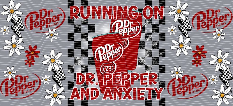 Dr Pepper Cup Decal – Design #146