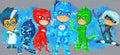 PJ Masks Full Cast Cup Decal – Design #197