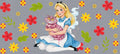 Alice & Cheshire Cat Cup Decal – Design #261B