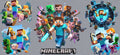Minecraft Action Scene Cup Decal – Design #274A