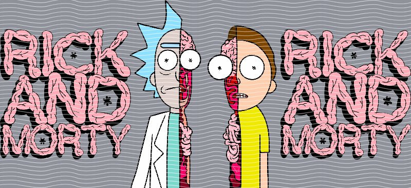 Rick and Morty Anatomical Cup Decal – Design #171