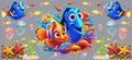 Dory Multi-Pose with Nemo & Clownfish Cup Decal – Design #226