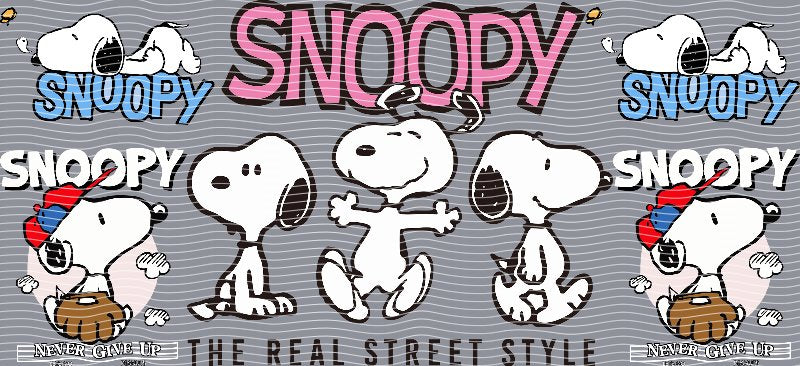 Snoopy The Real Street Style Cup Decal – Design #178