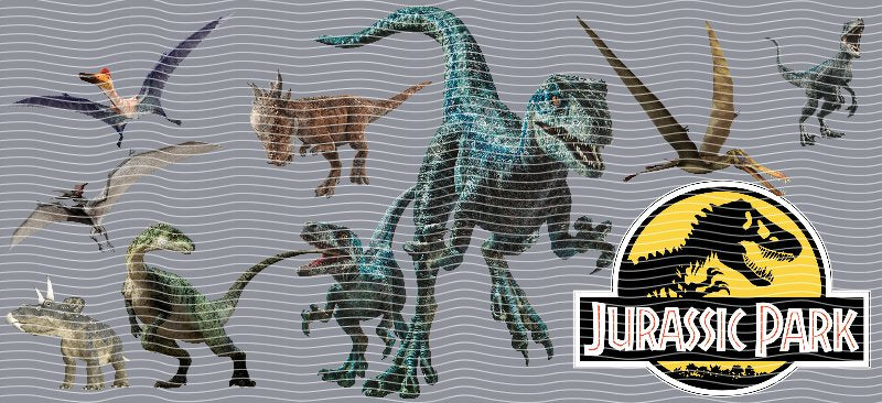 Jurassic Park Cup Decal – Design #280