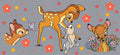 Bambi & Thumper Cup Decal – Design #205