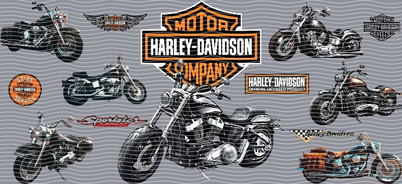 Harley Davidson Cup Decal – Design #137