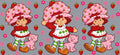 Strawberry Shortcake Cup Decal – Design #193