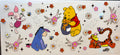 Pooh, Piglet, Eeyore & Tigger Flowers Cup Decal – Design #210
