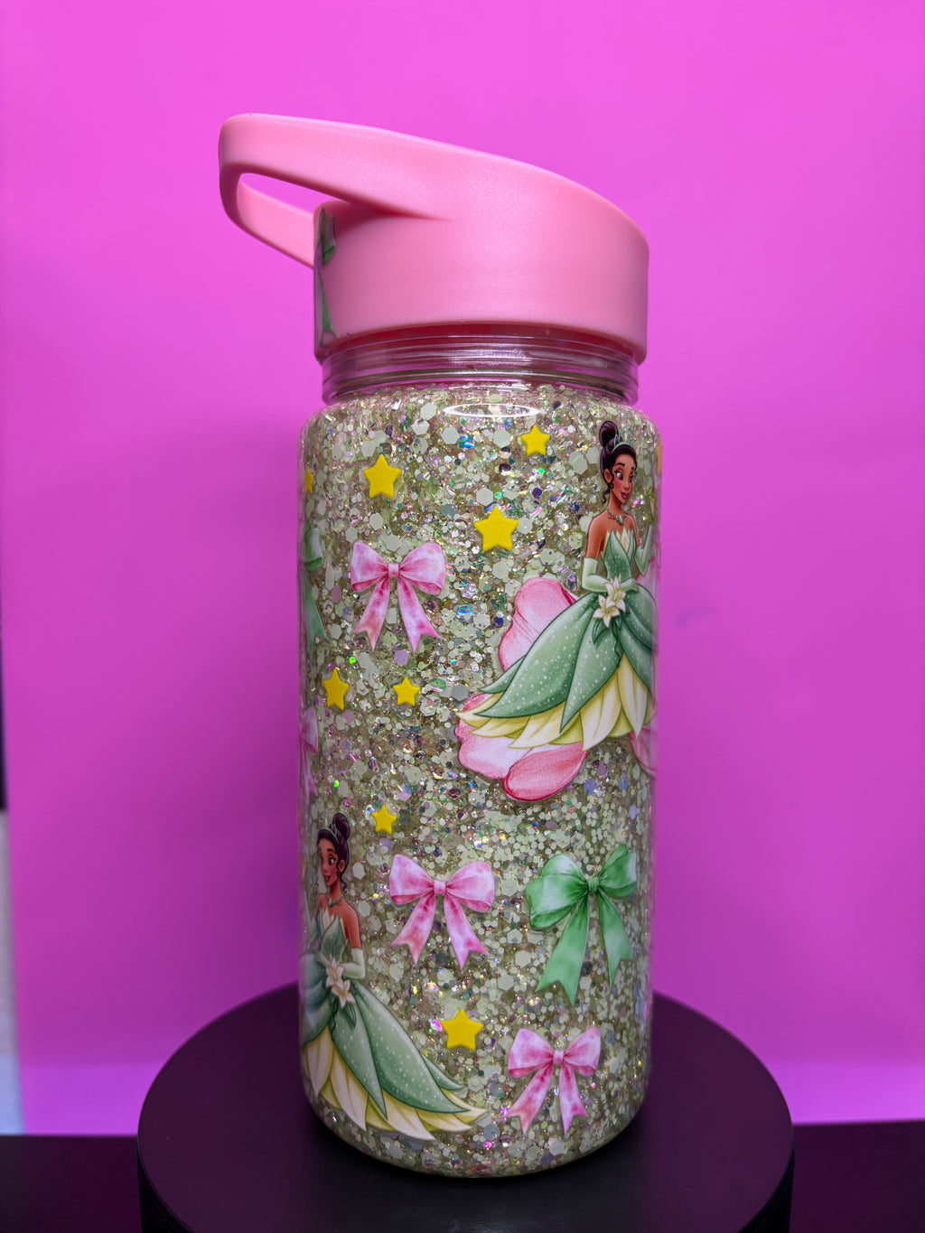 Princess Tiana Premade Snow Globe Cup – Ready to Ship