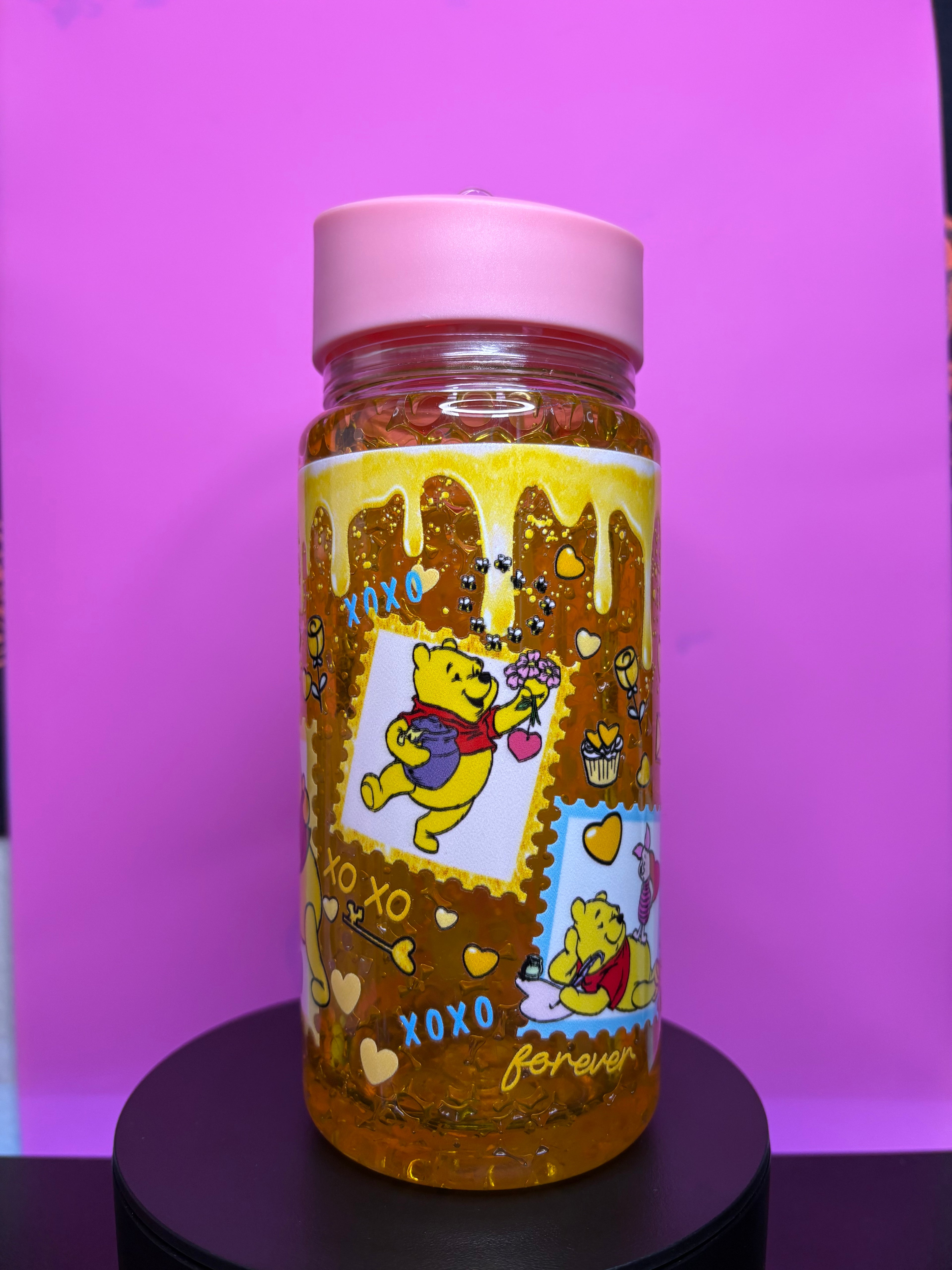 Winnie the Pooh XOXO Premade Snow Globe Cup – Ready to Ship