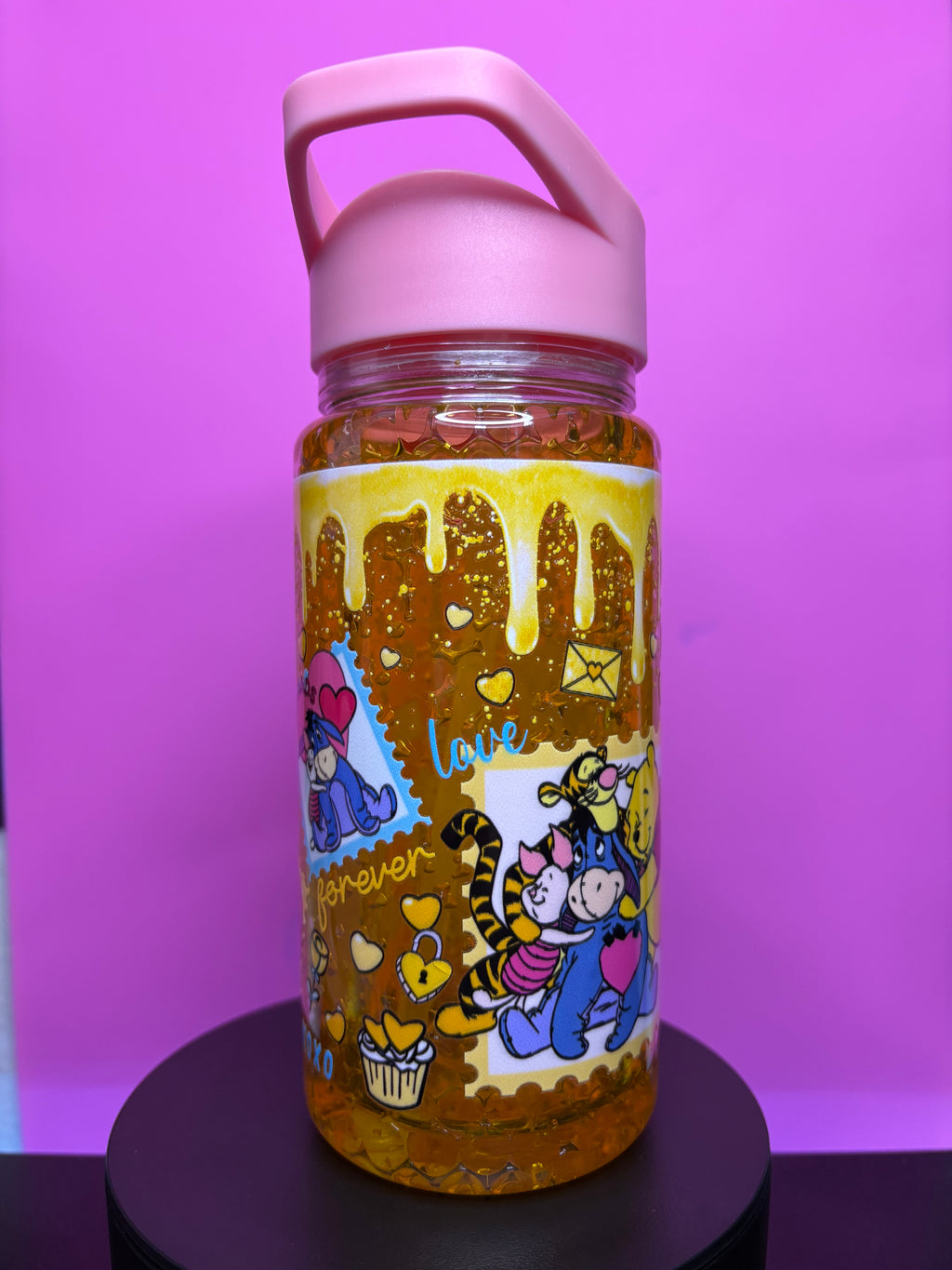 Winnie the Pooh XOXO Premade Snow Globe Cup – Ready to Ship