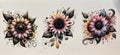 Mystic Sunflower – Design #19A