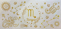 Scorpio Zodiac Gold Celestial Cup Decal – Design #303A